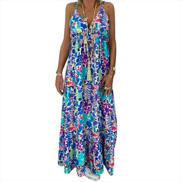 boho floral sleeveless maxi women dress casual holiday party v neck strappy loose summer beach sundress s 5xl, Black;gray
boho floral sleeveless maxi women dress casual holiday party v neck strappy loose summer beach sundress s 5xl, Black;gray