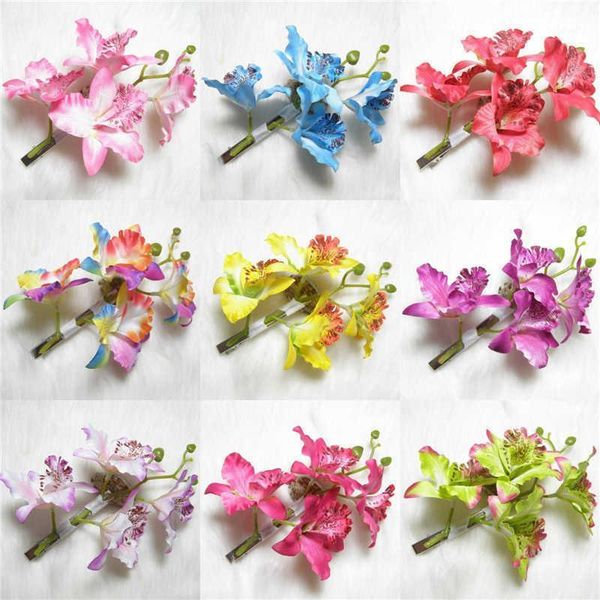 hair clip orchid women's butterfly wedding bridal flower prom party pin barrette accessories1
hair clip orchid women's butterfly wedding bridal flower prom party pin barrette accessories1