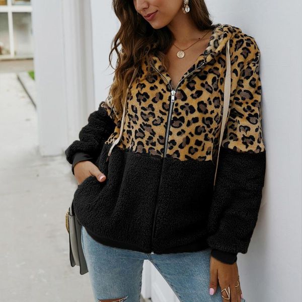 women's hoodies & sweatshirts plus size autumn long sleeve women leopard pattern stitching basic pullover spring casual sweatshirt, Black
women's hoodies & sweatshirts plus size autumn long sleeve women leopard pattern stitching basic pullover spring casual sweatshirt, Black