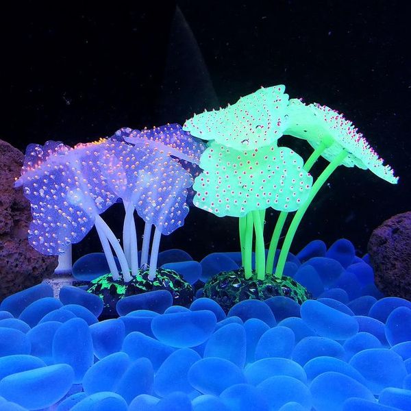 environmentally friendly silicone glowing artificial fish tank fluorescent coral aquarium landscape underwater anemone decor decorations
environmentally friendly silicone glowing artificial fish tank fluorescent coral aquarium landscape underwater anemone decor decorations