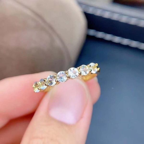 cluster rings natural high-quality aquamarine s925 ring elegant fine fashion charming wedding jewelry for women, Golden;silver
cluster rings natural high-quality aquamarine s925 ring elegant fine fashion charming wedding jewelry for women, Golden;silver