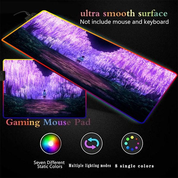mouse pads & wrist rests anime demon slayer rgb pad computer locking edge large mousepad xxl keyboard pc mice mats for csgo gamer accessorie
mouse pads & wrist rests anime demon slayer rgb pad computer locking edge large mousepad xxl keyboard pc mice mats for csgo gamer accessorie