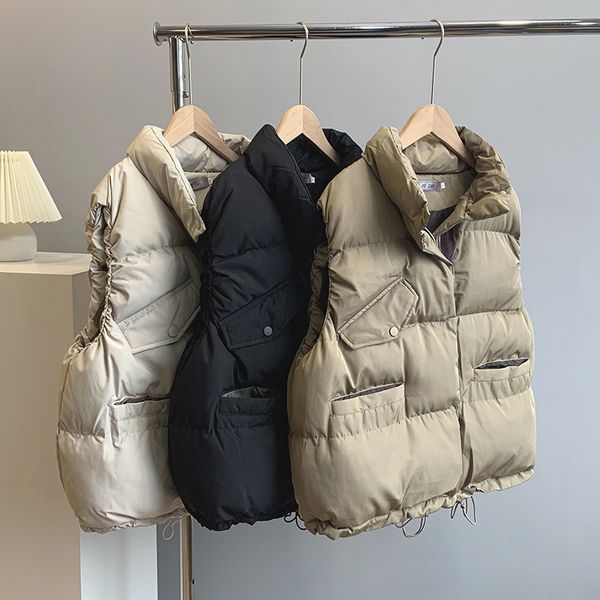 parka y coat autumn and winter cotton korean style fashion loose women's short cotton-padded vest kzub, Black;white
parka y coat autumn and winter cotton korean style fashion loose women's short cotton-padded vest kzub, Black;white