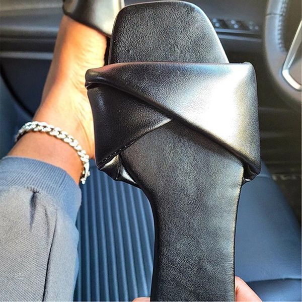 slippers summer flat sandals solid color outdoor casual women's shoes open toe fashion plus size 43, Black
slippers summer flat sandals solid color outdoor casual women's shoes open toe fashion plus size 43, Black