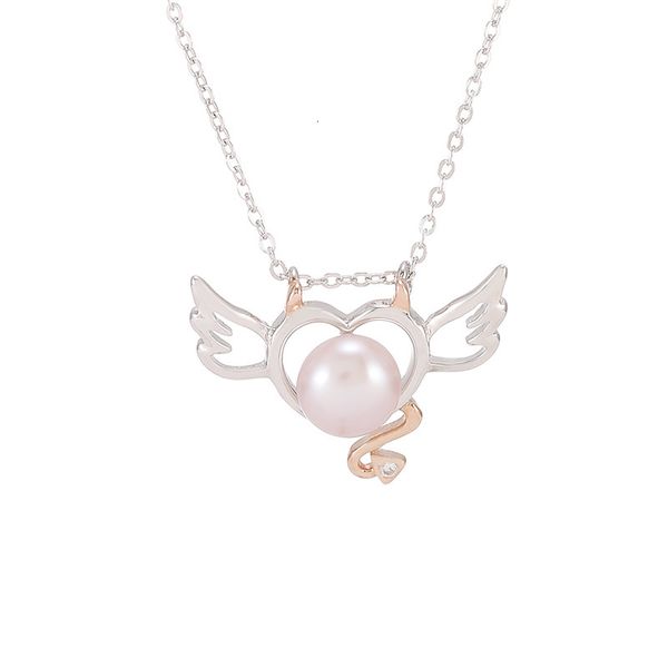 necklace xd177 japan and south korea small fresh fashion love s925 silver women's freshwater pearl collar bone pendant
necklace xd177 japan and south korea small fresh fashion love s925 silver women's freshwater pearl collar bone pendant