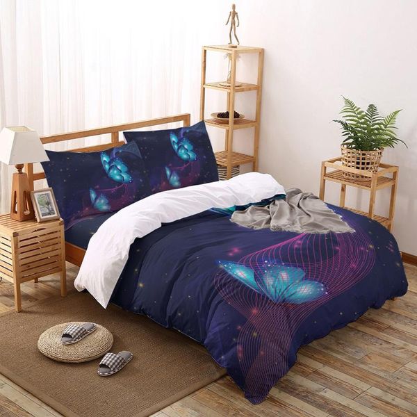 butterfly starry background print comforter bedding set duvet cover king bed home housse de couette gift sets
butterfly starry background print comforter bedding set duvet cover king bed home housse de couette gift sets