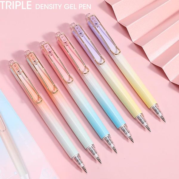 gel pens m&g fruit ice tea color quick-drying,retractable pen, high density 0.5mm student signature pens, large capacity
gel pens m&g fruit ice tea color quick-drying,retractable pen, high density 0.5mm student signature pens, large capacity
