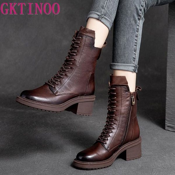 2022 cow leather quality women shoes autumn winter square med heel ankle boots lace up zipper ladies pumps size 35-40, Black
2022 cow leather quality women shoes autumn winter square med heel ankle boots lace up zipper ladies pumps size 35-40, Black