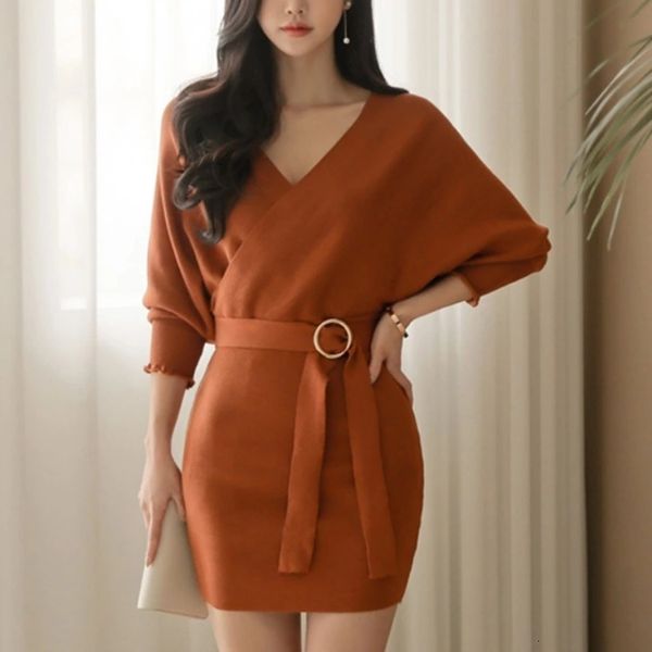 casual dresses korean spring and autumn temperament package hip knit dress qf72, Black;gray
casual dresses korean spring and autumn temperament package hip knit dress qf72, Black;gray