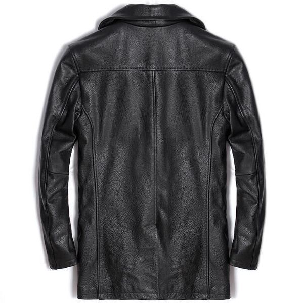 men's leather & faux genuine jacket men double breasted long coat winter real 100% natural sheep skin black brand casual male peacoat
men's leather & faux genuine jacket men double breasted long coat winter real 100% natural sheep skin black brand casual male peacoat