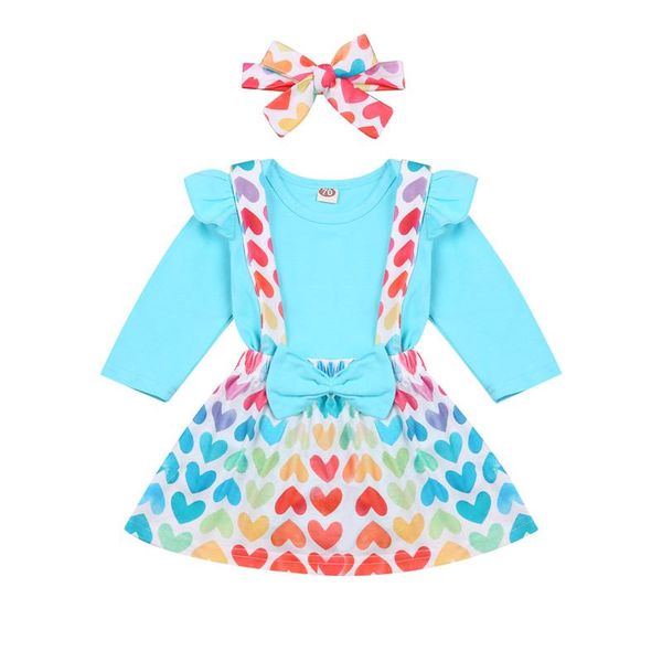 clothing sets valentines days toddler baby girls clothes long sleeve pullover t shirts+heart print strap skirt+headband, White
clothing sets valentines days toddler baby girls clothes long sleeve pullover t shirts+heart print strap skirt+headband, White