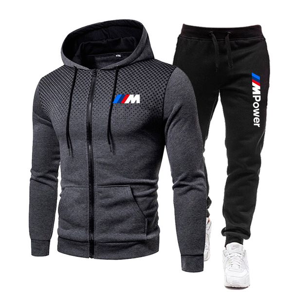 2021new bmw m men soccer set zipper hoodie + pants two piece men's casual tracksuit sportswear gym brand clothing sweat suit, Black
2021new bmw m men soccer set zipper hoodie + pants two piece men's casual tracksuit sportswear gym brand clothing sweat suit, Black