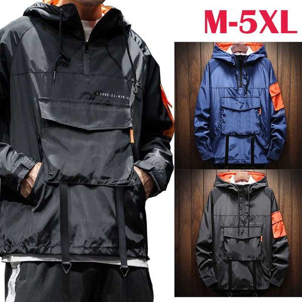 men's trench coats fashion men plus size casual hoodie jacket outdoor sportswear windbreaker jackets, Tan;black
men's trench coats fashion men plus size casual hoodie jacket outdoor sportswear windbreaker jackets, Tan;black