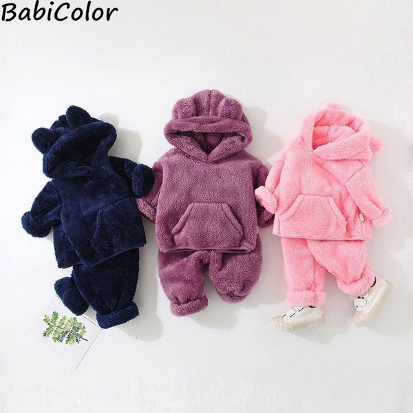 clothing sets winter warm children suit fleece thicken baby girls plus thick velvet pullover sweater +pants 2pcs infant tracksui, White
clothing sets winter warm children suit fleece thicken baby girls plus thick velvet pullover sweater +pants 2pcs infant tracksui, White