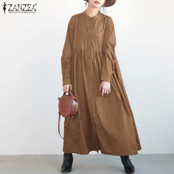 dresses vintage pleated shirt dress women spring sundress 2021 casual long sleeve maxi vestidos female solid plus size robe, Black;gray
dresses vintage pleated shirt dress women spring sundress 2021 casual long sleeve maxi vestidos female solid plus size robe, Black;gray