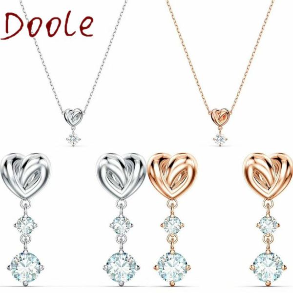 pendant necklaces swa fashion jewelry shiny twisted heart shaped lady necklace tassel love crystal women's, Silver
pendant necklaces swa fashion jewelry shiny twisted heart shaped lady necklace tassel love crystal women's, Silver