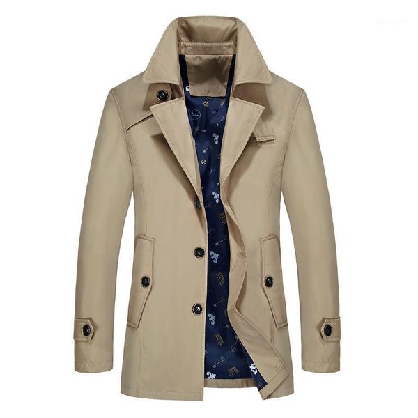 men's trench coats spring and autumn jacket casual large size 8xl windbreaker mid-length british style fashion pure color, Tan;black
men's trench coats spring and autumn jacket casual large size 8xl windbreaker mid-length british style fashion pure color, Tan;black