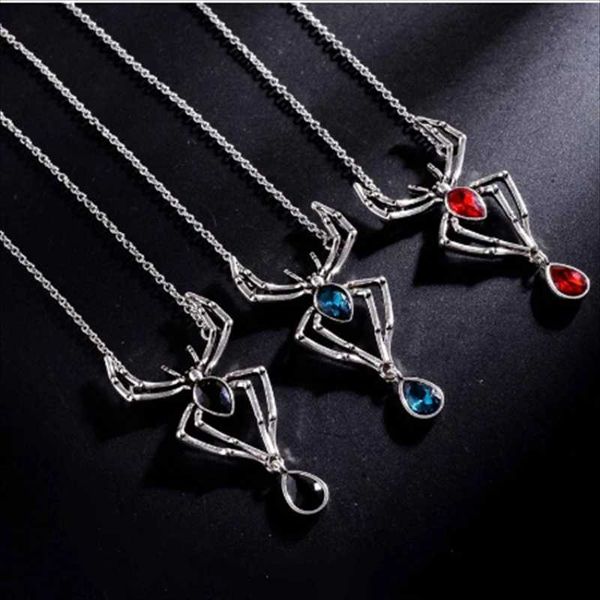 pendant necklaces gothic crystal long-legged spider necklace for women men rock hip hop fashion cool tredny insect wholesale, Silver
pendant necklaces gothic crystal long-legged spider necklace for women men rock hip hop fashion cool tredny insect wholesale, Silver