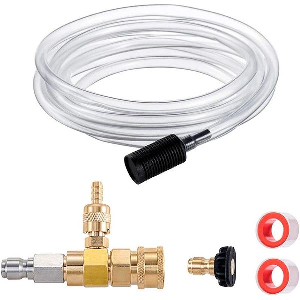 downstream injector for pressure washer, power washer kit, soap injector, 3/8 inch quick connect, 4000 psi watering equipments
downstream injector for pressure washer, power washer kit, soap injector, 3/8 inch quick connect, 4000 psi watering equipments
