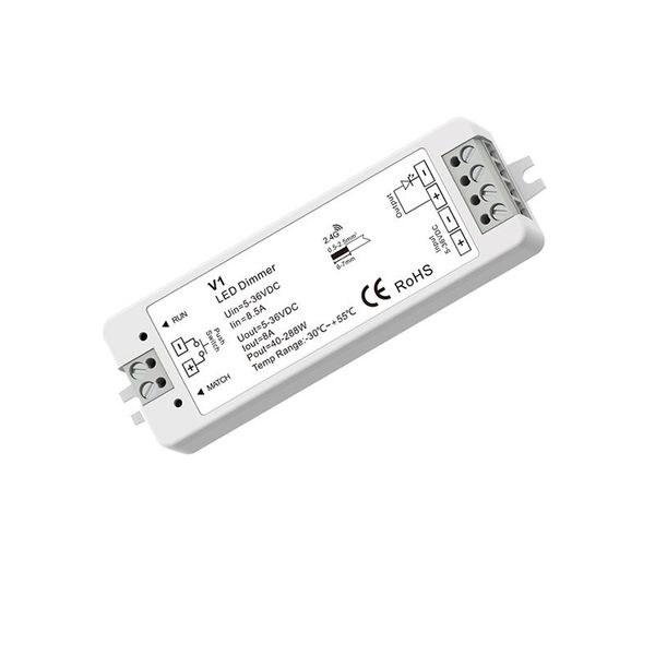 new led strip dimmer controller 2.4g 12v 24v rf wireless reciever v1/v3/vp/v4 ct/rgb/rgbw string control 1 2 3 4 channel
new led strip dimmer controller 2.4g 12v 24v rf wireless reciever v1/v3/vp/v4 ct/rgb/rgbw string control 1 2 3 4 channel