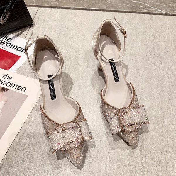 dress shoes fashion bow ankle strap thin heels for wedding women luxury rhinestones party pumps woman pointed toe, Black
dress shoes fashion bow ankle strap thin heels for wedding women luxury rhinestones party pumps woman pointed toe, Black