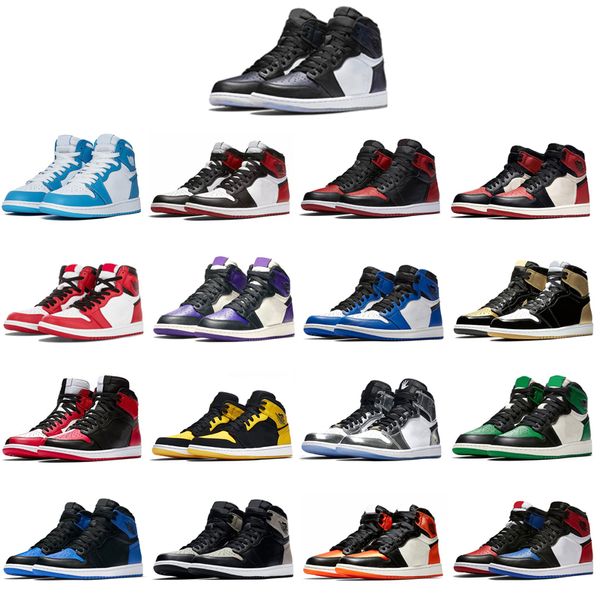 1s basketball shoes men jumpman 1 all star bred banned chicago court purple game royal with black mark mens sports sneakers size 36-46
1s basketball shoes men jumpman 1 all star bred banned chicago court purple game royal with black mark mens sports sneakers size 36-46