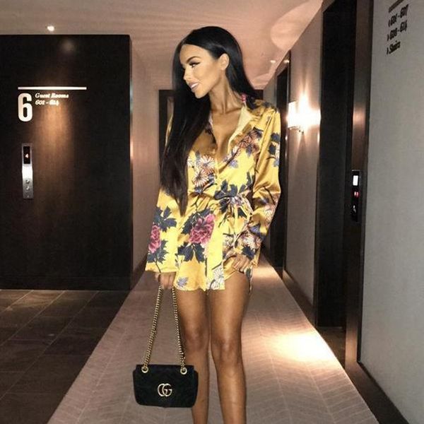 casual dresses summer women silk satin shirt dress ladies print floral long sleeve loose short mini beach party, Black;gray
casual dresses summer women silk satin shirt dress ladies print floral long sleeve loose short mini beach party, Black;gray