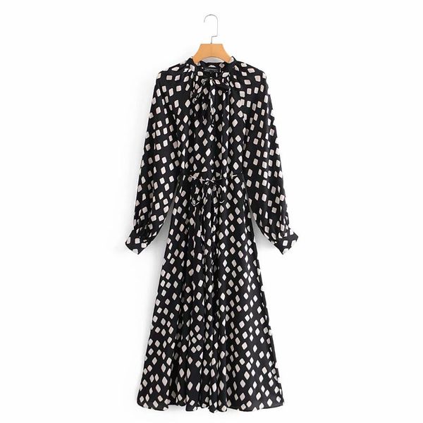 casual dresses spring fashion women geometry print bow tie shirt dress long sleeve office ladies midi with slash 2021, Black;gray
casual dresses spring fashion women geometry print bow tie shirt dress long sleeve office ladies midi with slash 2021, Black;gray