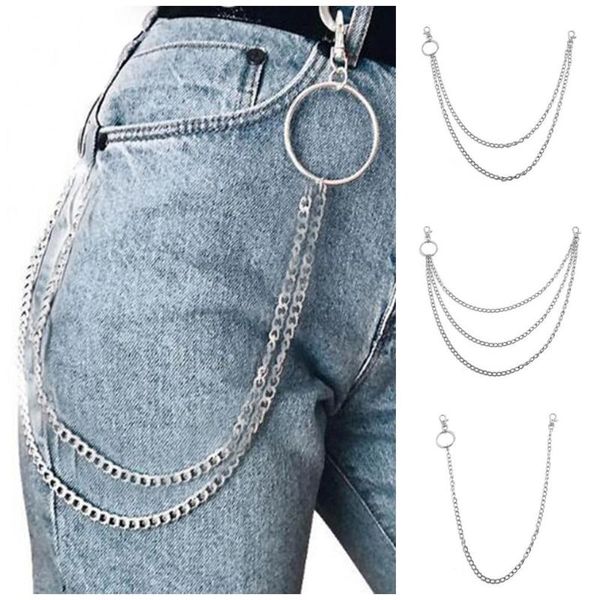 keychains fashion 1/2/3layer rock punk metal chain belt hook trousers pant key wallet hiphop trendy jewelry, Silver
keychains fashion 1/2/3layer rock punk metal chain belt hook trousers pant key wallet hiphop trendy jewelry, Silver