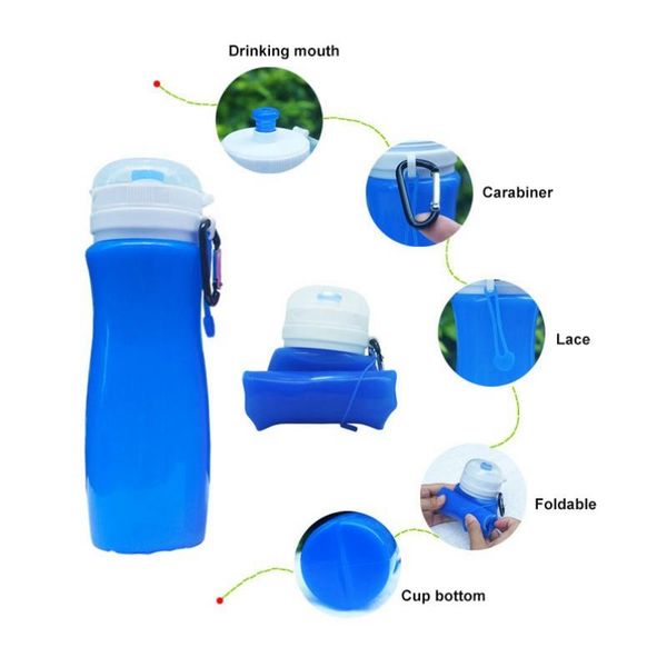 creative folding collapsible silicone beverage bottle water sports camping travel bicycle
creative folding collapsible silicone beverage bottle water sports camping travel bicycle