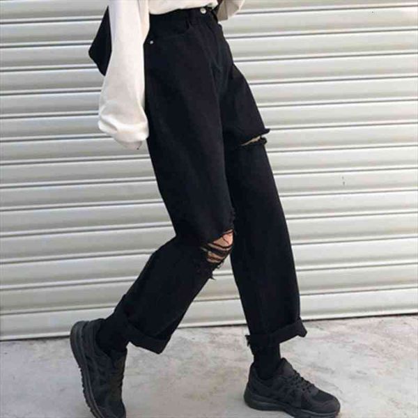 vintage loose black straight womens jean wide leg high waist ripped for women pants mom boyfriends, Blue
vintage loose black straight womens jean wide leg high waist ripped for women pants mom boyfriends, Blue