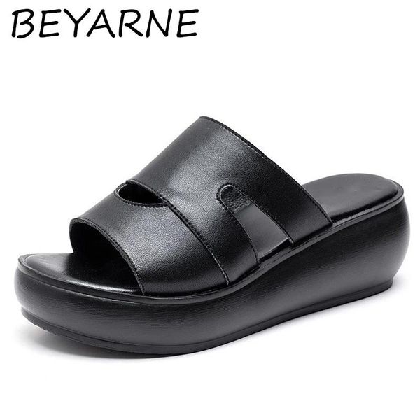 2021fashion women slippers summer casual shoes genuine leather platform sandals ladies wedges flip flops, Black
2021fashion women slippers summer casual shoes genuine leather platform sandals ladies wedges flip flops, Black