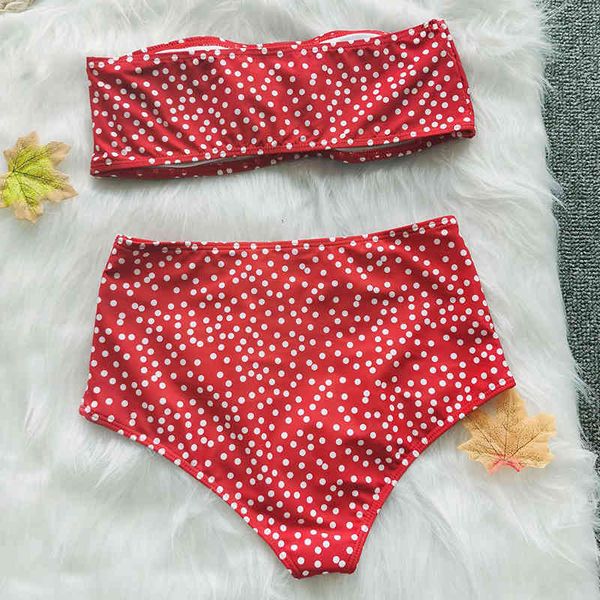 new 2021 polka dot high waist female swimsuit women swimwear two-pieces bikini set bandeau bather rings bathing suit swimin
new 2021 polka dot high waist female swimsuit women swimwear two-pieces bikini set bandeau bather rings bathing suit swimin