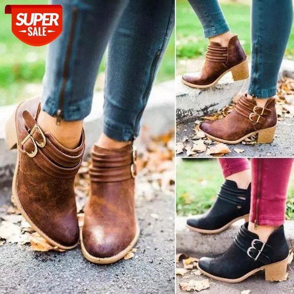 plus size women boots casual thick high heels ankle boots ladies buckle pointed toe short female fashion footwear spring #ci6m, Black
plus size women boots casual thick high heels ankle boots ladies buckle pointed toe short female fashion footwear spring #ci6m, Black