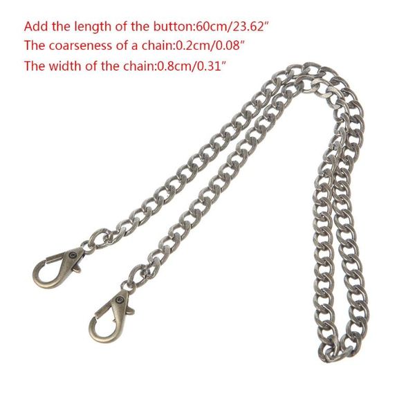 bag parts & accessories purse strap diy cross body replacementshoulder handbag handle metal chain, Black
bag parts & accessories purse strap diy cross body replacementshoulder handbag handle metal chain, Black