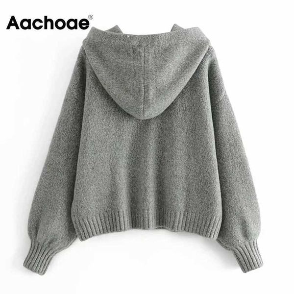 aachoae solid color casual knitted hoodies women batwing long sleeve hooded sweatshirt female autumn winter loose pullover y0820, Black
aachoae solid color casual knitted hoodies women batwing long sleeve hooded sweatshirt female autumn winter loose pullover y0820, Black