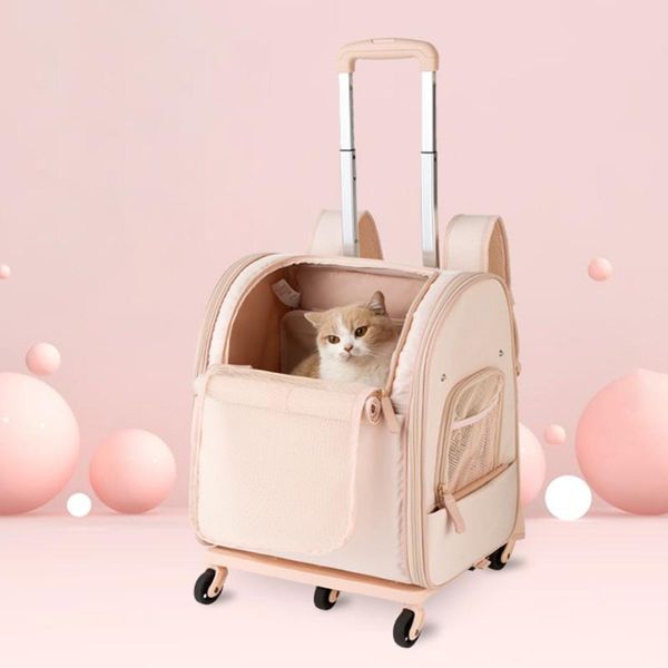 cat carriers,crates & houses pet trolley bag fresh outing backpack portable foldable environmentally friendly lightweight
cat carriers,crates & houses pet trolley bag fresh outing backpack portable foldable environmentally friendly lightweight