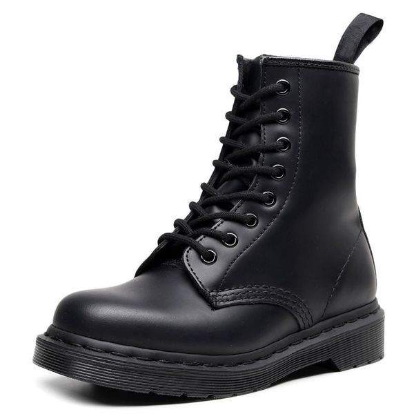dress shoes 1460 boots women's pure black line couple short men's and round head trend
dress shoes 1460 boots women's pure black line couple short men's and round head trend