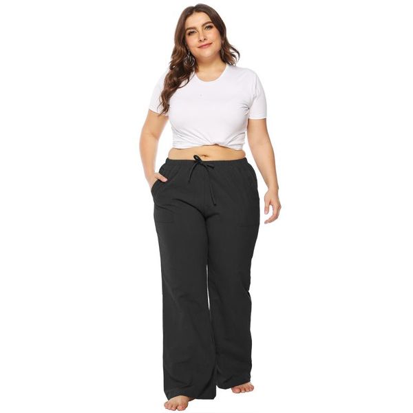 cargo pants women stacked sweatpants sweater fabric leisure plus size women's fashion warm autumn and winter lace up & capris, Black;white
cargo pants women stacked sweatpants sweater fabric leisure plus size women's fashion warm autumn and winter lace up & capris, Black;white