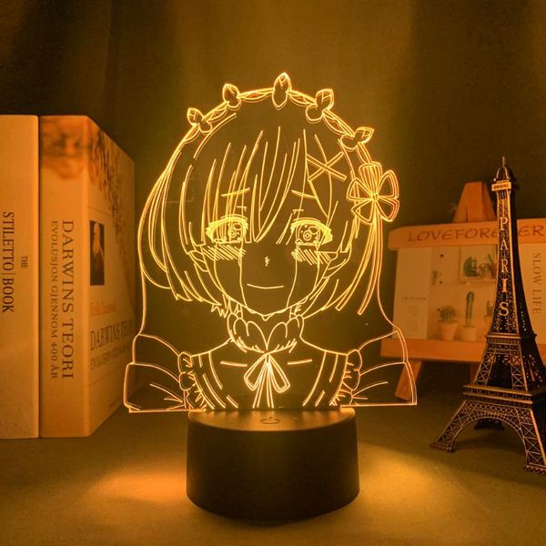 night lights 3d lamp anime re zero starting life in another world nightlight for bedroom decor birthday gift rem led light
night lights 3d lamp anime re zero starting life in another world nightlight for bedroom decor birthday gift rem led light