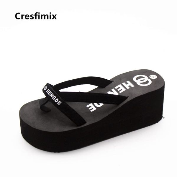 cresfimix women casual spring & summer black flip flops lady fashion height increased comfortable cute slippers
cresfimix women casual spring & summer black flip flops lady fashion height increased comfortable cute slippers