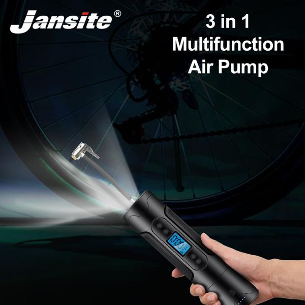 inflatable pump jansite 3 in 1 car air compressor multifunction portable lcd digital display tire inflator for bicycle
inflatable pump jansite 3 in 1 car air compressor multifunction portable lcd digital display tire inflator for bicycle