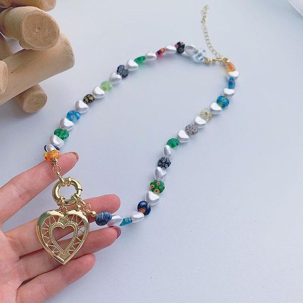 chains heart hollow out pendant necklace fashionable sweet elegant glass shell ms holiday accessories christmas gifts, Silver
chains heart hollow out pendant necklace fashionable sweet elegant glass shell ms holiday accessories christmas gifts, Silver