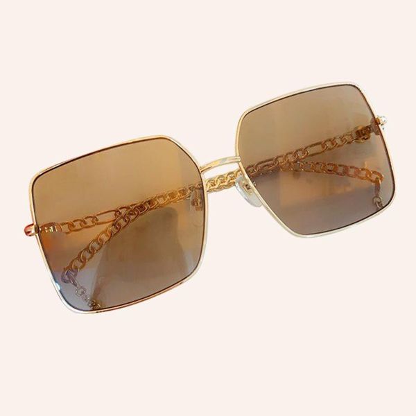 retro brand square sunglasses luxury women chain sun glasses shades uv400 gafas de sol1, White;black
retro brand square sunglasses luxury women chain sun glasses shades uv400 gafas de sol1, White;black