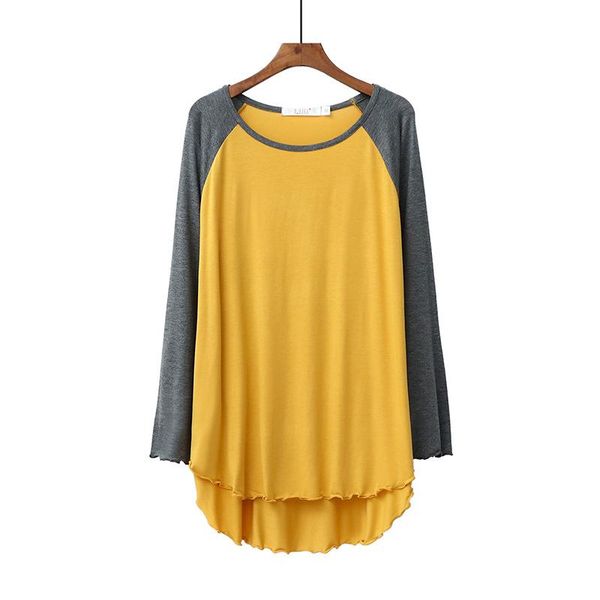 women's sleepwear women o-neck sleep shirt long sleeve spring nightwear femme comfortable nightshirt patchwork home clothes, Black;red
women's sleepwear women o-neck sleep shirt long sleeve spring nightwear femme comfortable nightshirt patchwork home clothes, Black;red