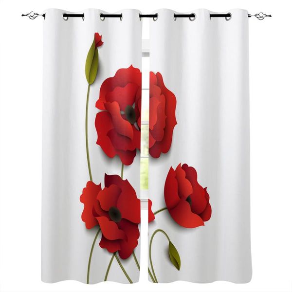 curtain & drapes red flower poppy blackout curtains for bedroom living room luxury window treatments
curtain & drapes red flower poppy blackout curtains for bedroom living room luxury window treatments