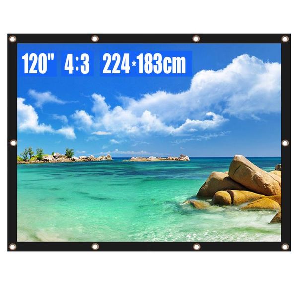 projection screens projector screen 120 inch 4:3 hd foldable anti-crease portable movies for home theater office outdoor indoor
projection screens projector screen 120 inch 4:3 hd foldable anti-crease portable movies for home theater office outdoor indoor