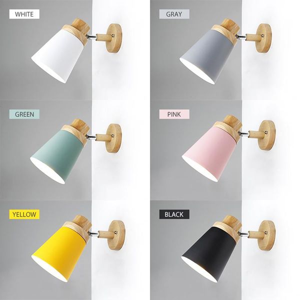 nordic modern wall lamp wooden bedside e27 bulb led minimalist macaron wood kitchen bedroom cafe lighting
nordic modern wall lamp wooden bedside e27 bulb led minimalist macaron wood kitchen bedroom cafe lighting