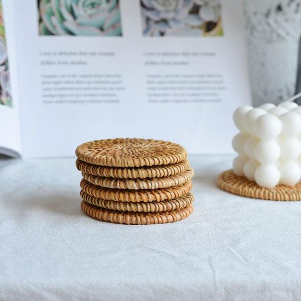 mats & pads korean style ins natural handmade rattan potholder coffee shop decoration meal deskpo props
mats & pads korean style ins natural handmade rattan potholder coffee shop decoration meal deskpo props