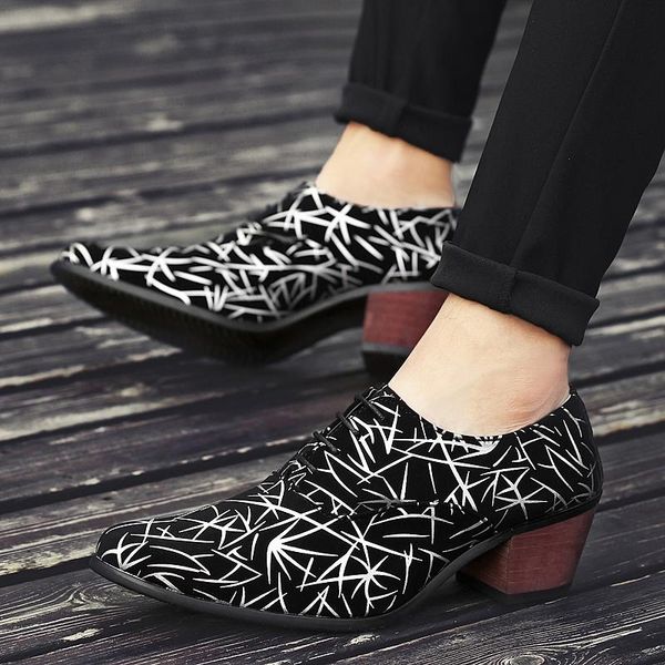 dress shoes arrival men hight increase 6cm mens wedding high heels formal dresses footwear, Black
dress shoes arrival men hight increase 6cm mens wedding high heels formal dresses footwear, Black